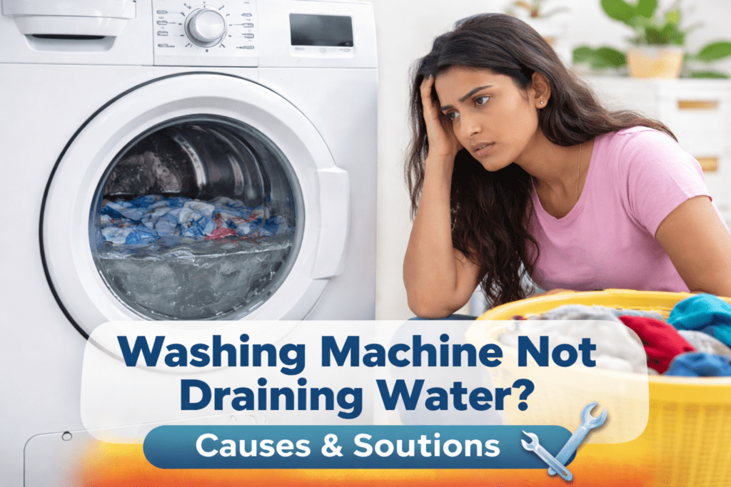 Washing machine not draining water