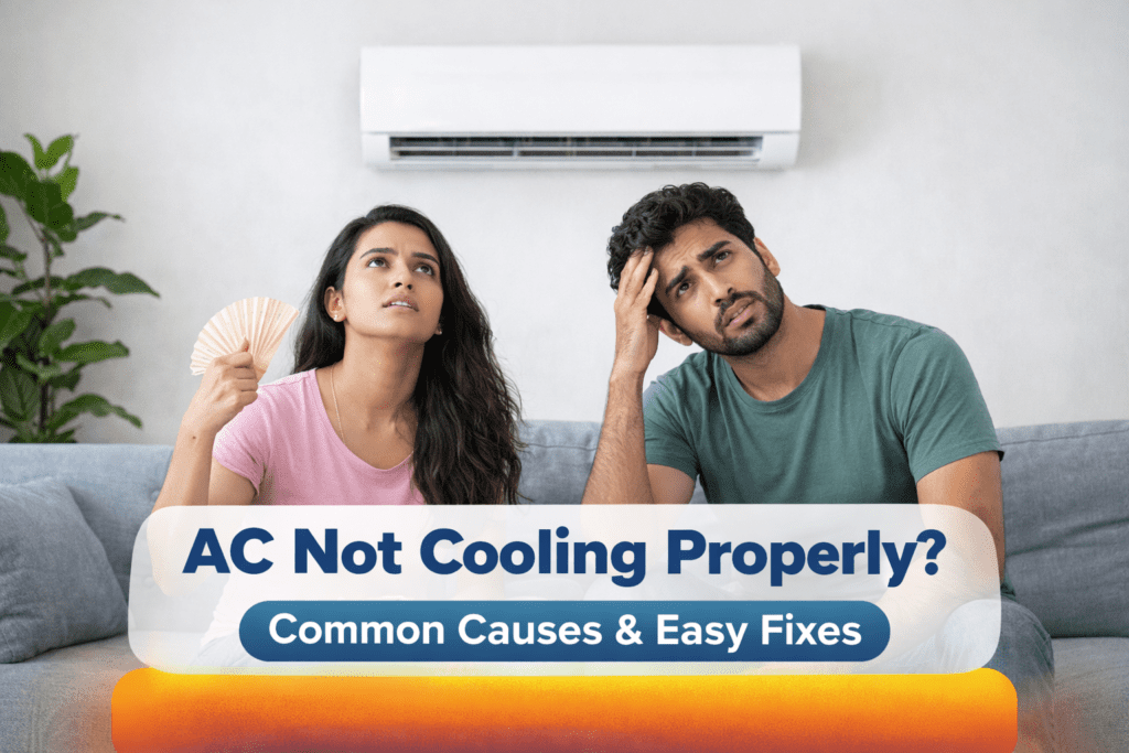 AC not cooling properly problem